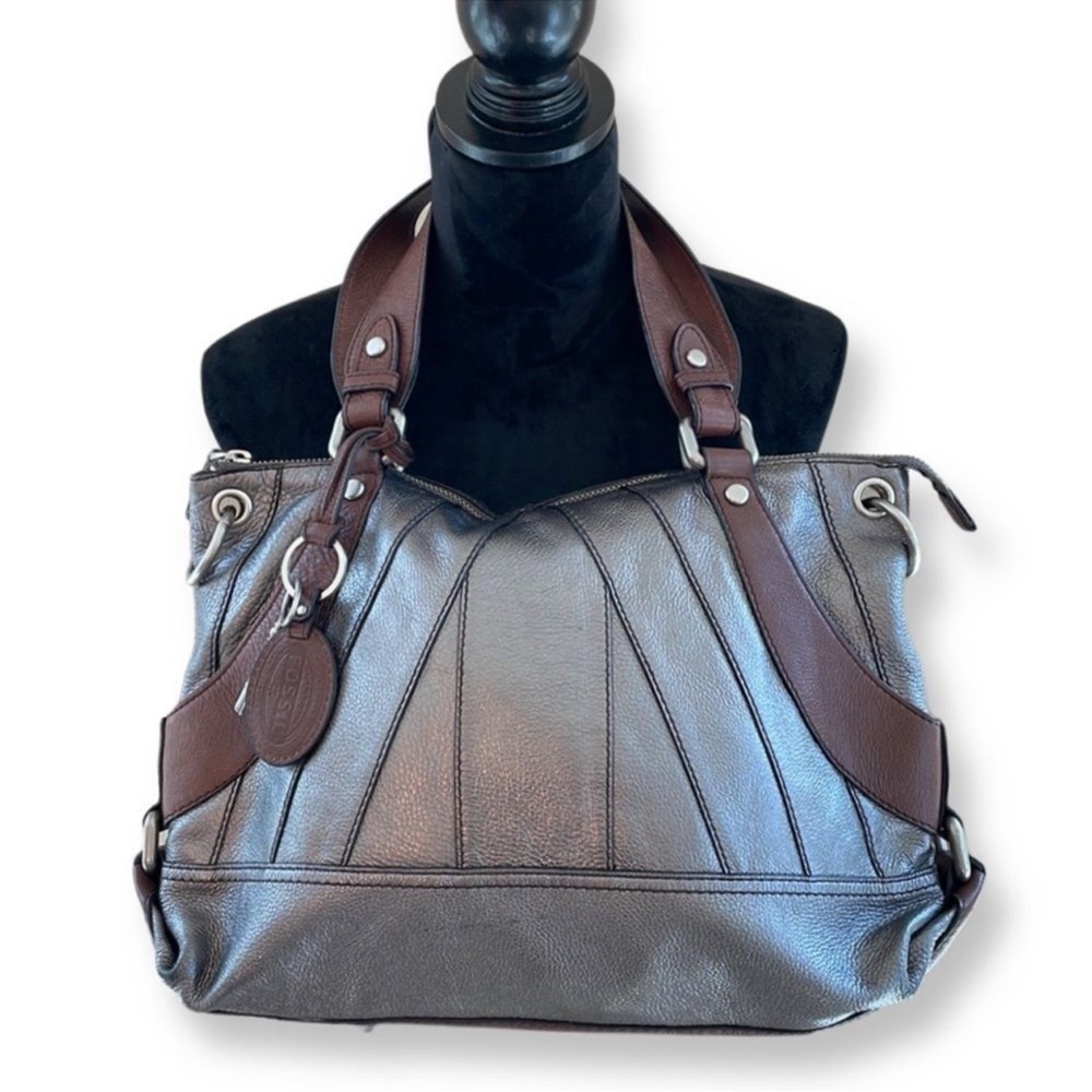 Fossil vintage leather shoulder bag